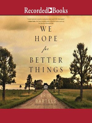 cover image of We Hope for Better Things
